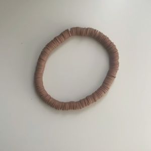 🤎Plain Brown🤎 clay beads bracelet